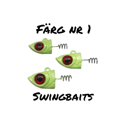 Sjlvlysande Jiggskalle med skruv