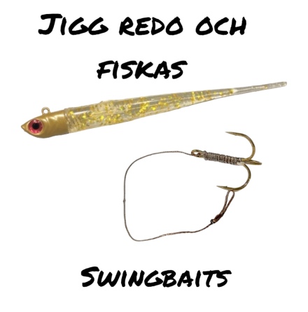 Frdigriggat Masken med skalle och stingerkrok