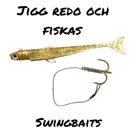 Frdigriggat Twist med skalle och stingerkrok